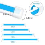 Automotive Cover Light Strip Through Medium Grid Daily Running Led Gap