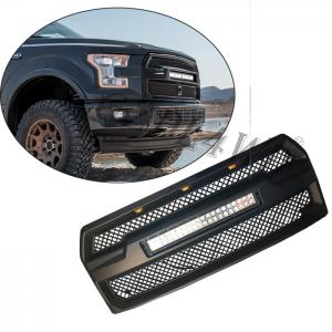 Wholesale Raptor Style Auto Front Grill Mesh with 120w LED Bar For Ford F150 2015-2017 from china suppliers