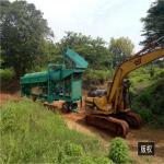 africa popular big and small trommel 10-200 tph alluvial gold mine washing plant