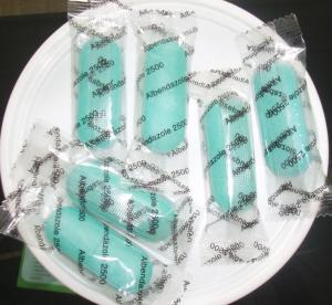 China Animal Tablets Albendazole 2500 mg. bolus Item NO.:TB003 on sale