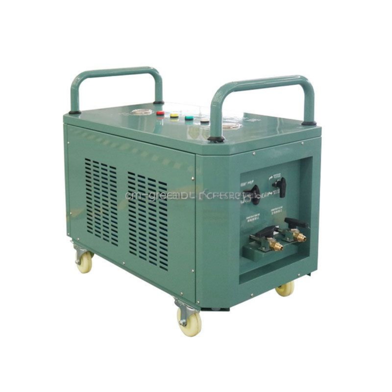 R600a Refrigerant Recovery System Air Conditioner Ac Recharge Machine Explosion Proof 4HP Recovery Charging Machine