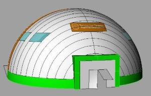 Wholesale Outdoor Inflatable Event Tent Durable Inflatable Lawn event Tent White Dome Tent Rental Price from china suppliers