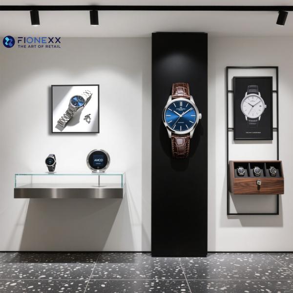 Visual Differentiation High Contrast Square LCD Display Retail Digital Signage