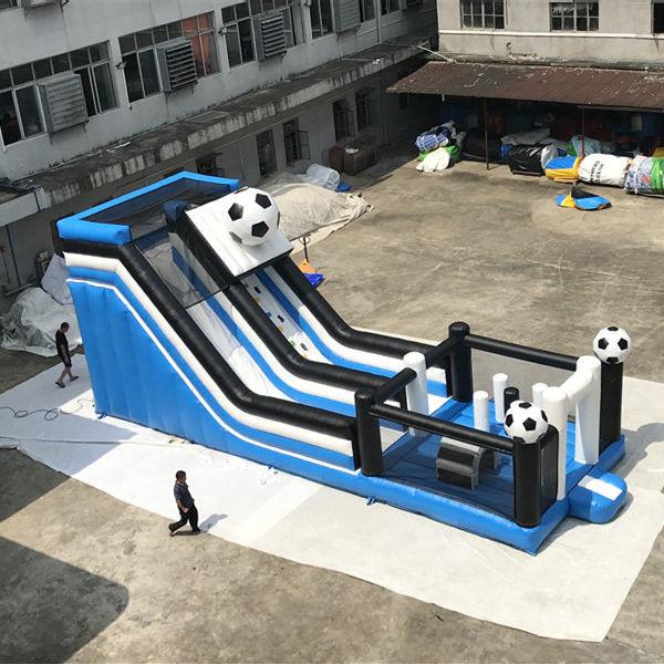 Tarpaulin Inflatable Combo Slide Sports Obstacle Bounce House For Adults And