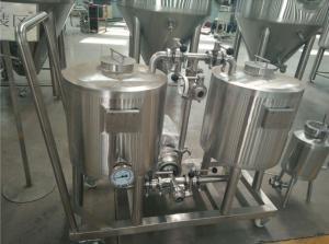 Wholesale SS304 / 316 CIP Brewing Equipment Cleaning Trolly Disinfecting Tank / Lye Tank from china suppliers