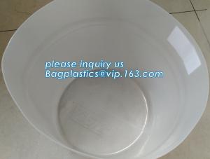 Wholesale eco-friendly biodegradable bamboo decorative round plastic flower pot liners, Plastic Flower Pot Liners, planters, pots from china suppliers
