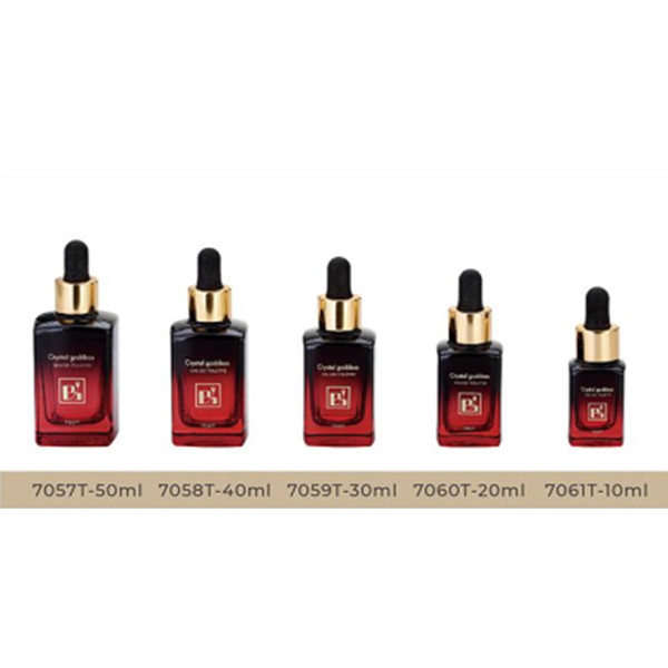 Precision Dropper Leak-Proof Design Various Sizes Available Portable Empty Glass Bottles for Essential Oils