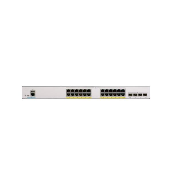 Secure C1000-24P-4X-L 24 Port GE POE Switch with 4x 10G SFP Uplinks and Private Mold