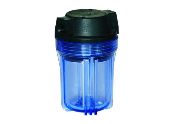 Clear big blue plastic cartridge filter housing for pretreatment sedimentation