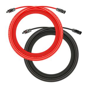 Wholesale Male / Female Connector Solar Panel Extension Lead With 105°C Temperature Rating from china suppliers