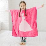 Cotton Cartoon Cloak Children'S Hooded Bathrobe For Beach