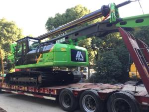 Wholesale KR150C Hydraulic Piling Rig 52m Depth 1500mm Dia Bored Pile Driving Machine Rated Power 112kW/1800rpm Torque 150 kN.m from china suppliers