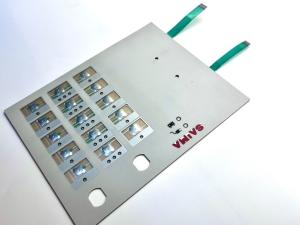 Wholesale Key Pad Instrument Membrane Keypad Stickers With 2.54MM Pitch Female Connector from china suppliers