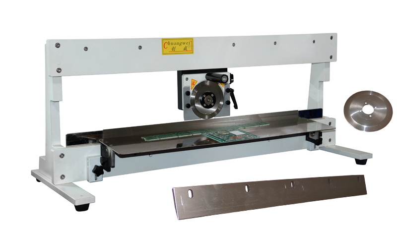 Economic Manual Pre-scoring PCB Separator Machine Factory Manufacturer with Circular and Linear Blades