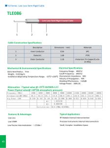 Wholesale TLE Series Low Loss Semi-Rigid Cable from china suppliers