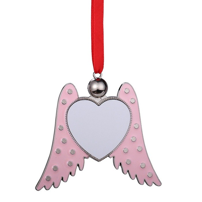 Christmas Tree Decorations Metal Pendant For Sublimation