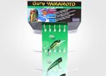 Retail Corrugated CardboardHook Display Rack Cardboard Enviromental Friendly
