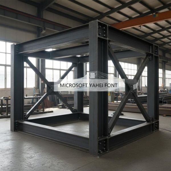 HDG Pipe Rack Structure Light Gauge Steel Frame Construction ODM
