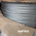 1x19 construction AISI 316 marine grade stainless steel wire rope for offshore