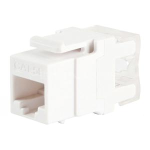 Wholesale High Quality CAT.5E UTP Keystone Jack Module UL Listed 180 Degree White from china suppliers