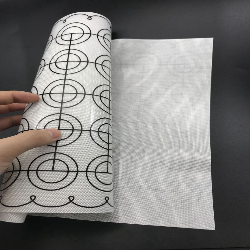 2018 Hot Selling Silicone Macaron Baking Mat Food Grade Silicone Baking Pad Silicone Cooking Mat