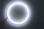 Cob Angel Eyes LED Car Ambient Lights 100MM RED BLUE Fog Lamp 12-18V