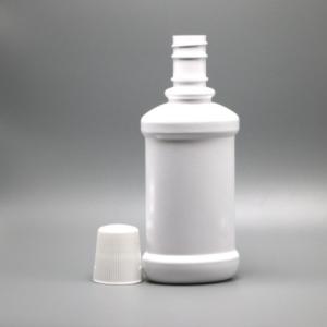 Wholesale Long Neck PET Plastic Mouthwash Bottle 250mL for Empty White Mouth Wash Packing from china suppliers