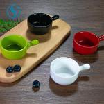 Red Black Ceramic Taste Dish Tableware Accessories Dishwasher Safe