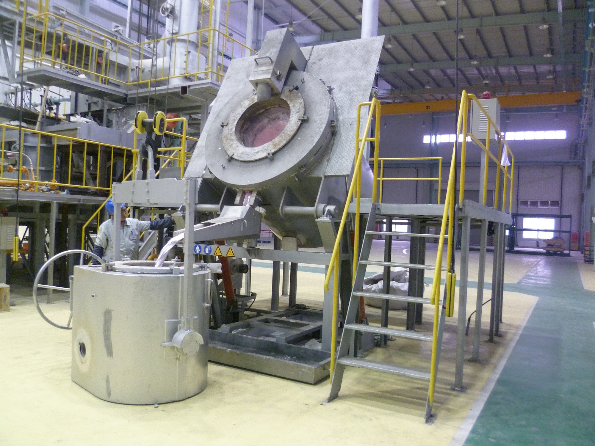 Regenerative Gas Burner Used in YGL-1000Q Aluminum Melting Furnace