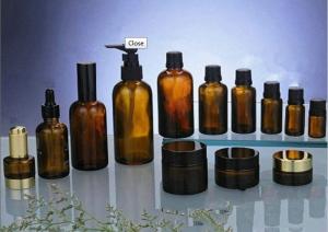 Wholesale 15ml, 20ml, 30ml Comestic Amber Glass Bottles With DIN 18mm Amber Drop, USP, EP from china suppliers