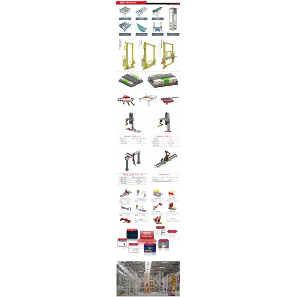 Composite Material Long Lasting Durable Electric Warehouse Stacker Crane