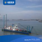 Africa 10 inch gold mining dredger for river gold selection 150m3/h