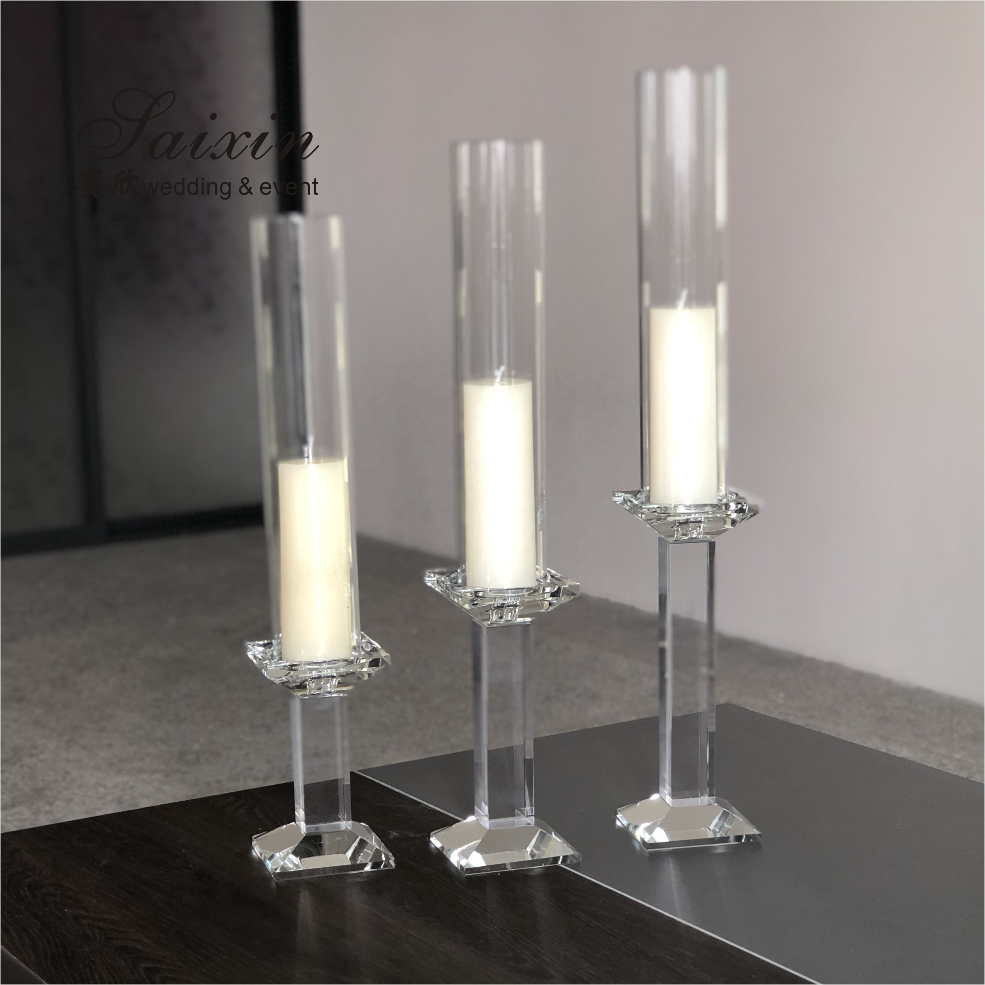 Wedding Table Decoration Candlestick Gold Metal Wedding Candle Holder
