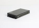 1550nm 8GE 2 1000M SFP Managed Poe Switch Web SNMP Management