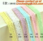 50 YARDS COTTON LACE fabric lace ribbon lace trim, SOFT COTTON, CLUNY CROC