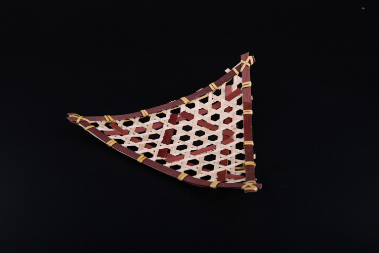 Craft Bamboo Fruit Basket Dust Pan 150*30mm Customized For Gifts