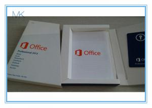 China Microsoft Office 2013 Product Key Card , MS Office 2013 Pro Plus Online Activation on sale
