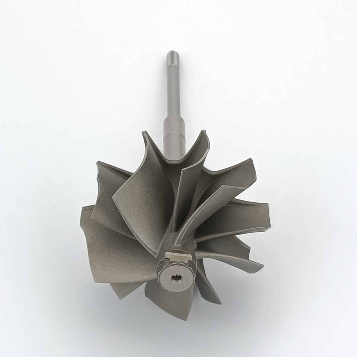 MS-TECH Turbo GTP38 Upgrade Turbine wheel shaft Ind 76.2mm Exd 69.8mm Blades 5+5