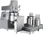 SUS316 Cosmetic Emulsifier Mixer Cream Lotion Hydraulic Lifting Vacuum