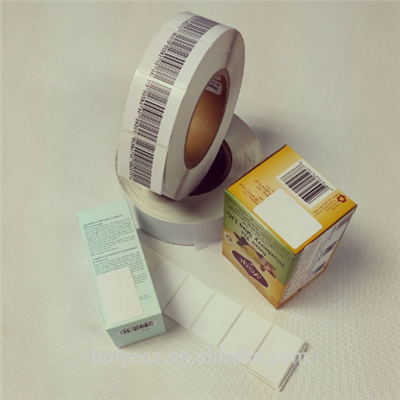 Secure Adhesive Soft Anti Shoplifting Label With DR Printing Customized Cloth