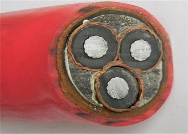 33kv Insulated Steel Tape / Wire Armoured Cable 16mm 3 Core With Copper Tape