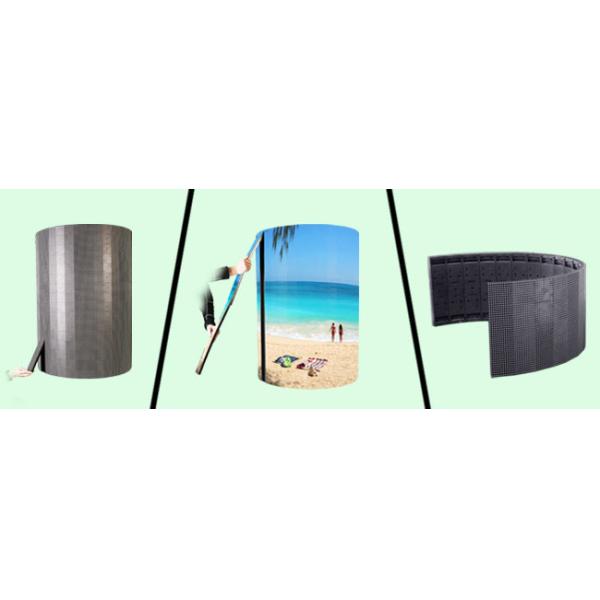 High Definition 3.9mm Magnetic Curved Video Screen Front service 1500nits Brightness