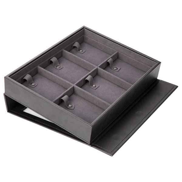 Luxury Jewelry Display Box Many Inserts Custom Logo Eco - Friendly With Mirror