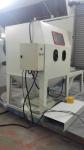 Cart Turntable Type Industrial Sand Blasting Machine 0.75kW Motor Power