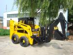Hydraulic Electric Skid Steer Loader , 20 ° Grade Ability Skid Steer Track