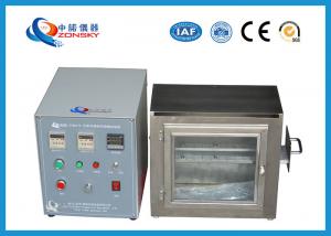 Wholesale 38 MM Flame Height Flammability Testing Equipment For Automobile Interior Material from china suppliers