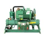 R404a Water Cooled Condensing Unit 40HP Refrigeration Unit For Cold Storage