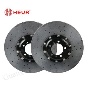 Wholesale Heur Brake Carbon Ceramic Disc For Audi Q7 Rsq8 Modification 440*40mm Front Set from china suppliers