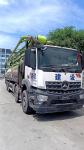 2020 Zoomlion Mercedes Chassis 63m Concrete Pump Truck 180m/h Theor Output Heavy