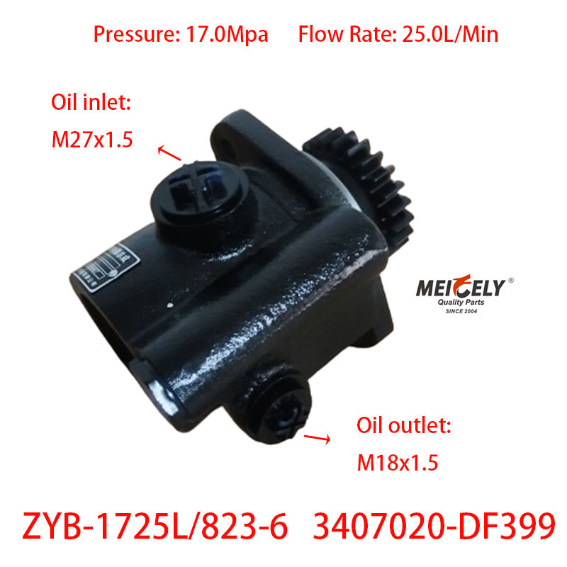 Stock Hot Sale JAC Heavy Truck 3407020-DF399 Power Steering Pump